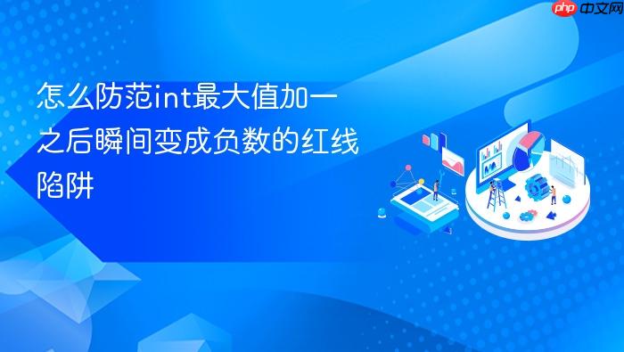 怎么防范int最大值加一之后瞬间变成负数的红线陷阱