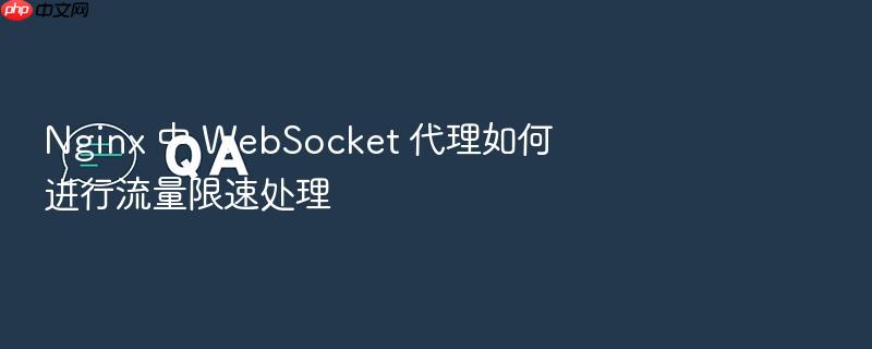 nginx 中 websocket 代理如何进行流量限速处理