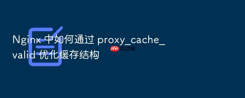 nginx 中如何通过 proxy_cache_valid 优化缓存结构