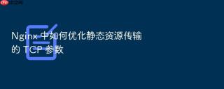 nginx 中如何优化静态资源传输的 tcp 参数