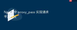 Nginx 中 proxy_pass 实现请求平滑转发