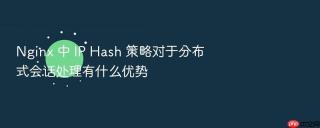nginx 中 ip hash 策略对于分布式会话处理有什么优势