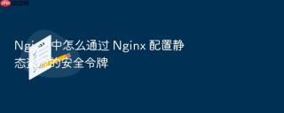 Nginx 中怎么通过 Nginx 配置静态资源的安全令牌