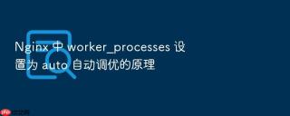 Nginx 中 worker_processes 设置为 auto 自动调优的原理