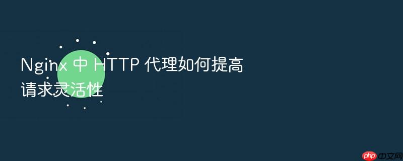 nginx 中 http 代理如何提高请求灵活性