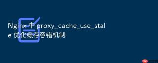 nginx 中 proxy_cache_use_stale 优化缓存容错机制