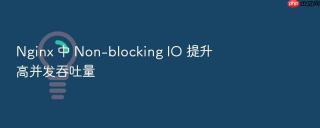 Nginx 中 Non-blocking IO 提升高并发吞吐量