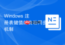 Windows 注册表键值的自动同步机制