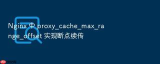 nginx 中 proxy_cache_max_range_offset 实现断点续传