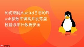 如何调优auditd日志的flush参数平衡高并发落盘性能与审计数据安全