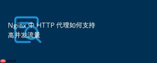 Nginx 中 HTTP 代理如何支持高并发流量