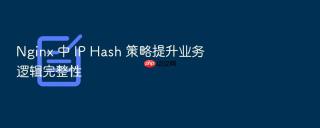 nginx 中 ip hash 策略提升业务逻辑完整性