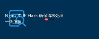 nginx 中 ip hash 确保请求处理一致逻辑