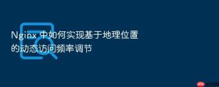Nginx 中如何实现基于地理位置的动态访问频率调节