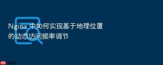 nginx 中如何实现基于地理位置的动态访问频率调节