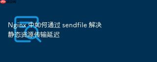 nginx 中如何通过 sendfile 解决静态资源传输延迟