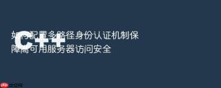 如何配置多路径身份认证机制保障高可用服务器访问安全