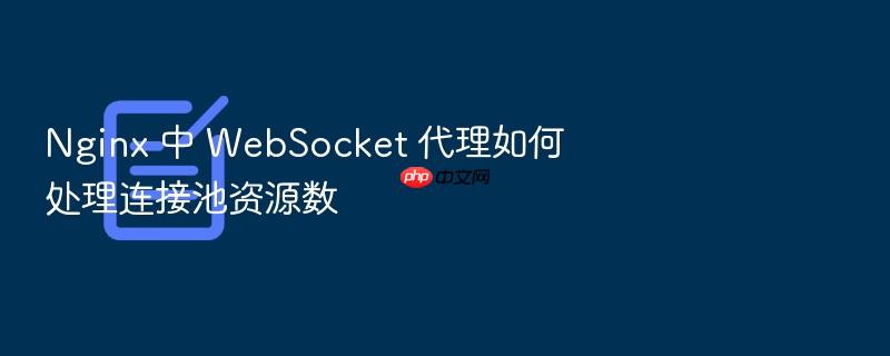 nginx 中 websocket 代理如何处理连接池资源数