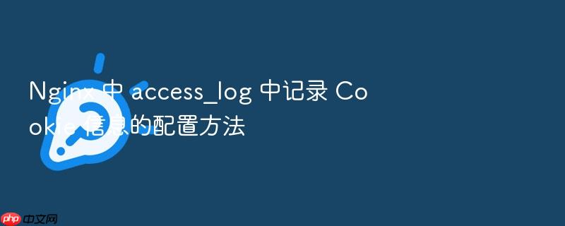 nginx 中 access_log 中记录 cookie 信息的配置方法