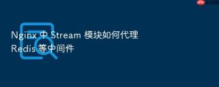 Nginx 中 Stream 模块如何代理 Redis 等中间件