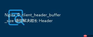 nginx 中 client_header_buffer_size 调优解决超长 header