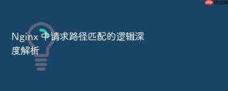 nginx 中请求路径匹配的逻辑深度解析
