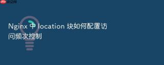 nginx 中 location 块如何配置访问频次控制