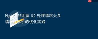 Nginx 非阻塞 IO 处理请求头与请求体解析的优化实践
