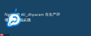 nginx 中 ssl_dhparam 在生产环境下的最佳实践