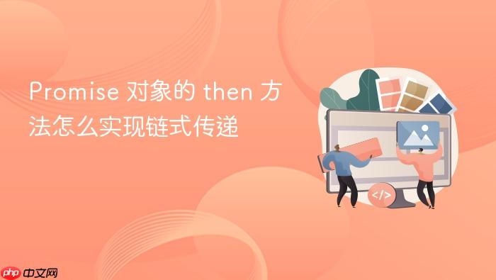 promise 对象的 then 方法怎么实现链式传递