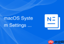 macOS System Settings 屏幕时间统计与限制设定