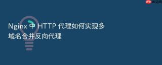 Nginx 中 HTTP 代理如何实现多域名合并反向代理