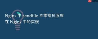 nginx 中 sendfile 与零拷贝原理在 nginx 中的实现