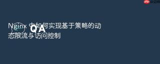 nginx 中如何实现基于策略的动态限流与访问控制