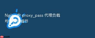 Nginx 中 proxy_pass 代理负载均衡实现细节