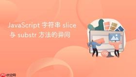 javascript 字符串 slice 与 substr 方法的异同