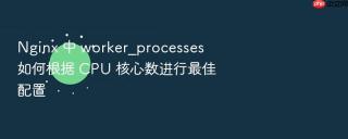nginx 中 worker_processes 如何根据 cpu 核心数进行最佳配置