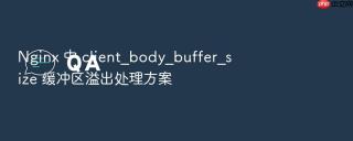 Nginx 中 client_body_buffer_size 缓冲区溢出处理方案