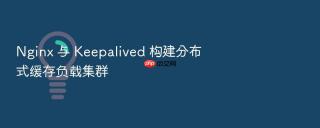 nginx 与 keepalived 构建分布式缓存负载集群