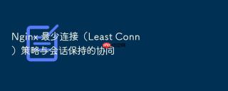 Nginx 最少连接（Least Conn）策略与会话保持的协同