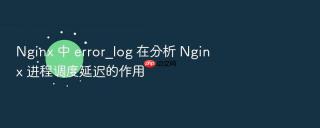 nginx 中 error_log 在分析 nginx 进程调度延迟的作用