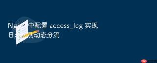 nginx 中配置 access_log 实现日志级别动态分流