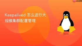 keepalived 怎么进行大规模集群配置管理