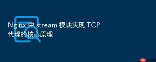 Nginx 中 stream 模块实现 TCP 代理的核心原理