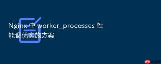 nginx 中 worker_processes 性能调优实施方案