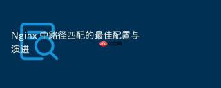 Nginx 中路径匹配的最佳配置与演进
