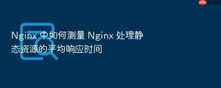 nginx 中如何测量 nginx 处理静态资源的平均响应时间