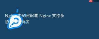 nginx 中如何配置 nginx 支持多协议流量调度