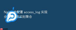 nginx 中配置 access_log 实现分布式日志实时聚合