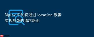 Nginx 中如何通过 location 嵌套实现复杂的请求路由